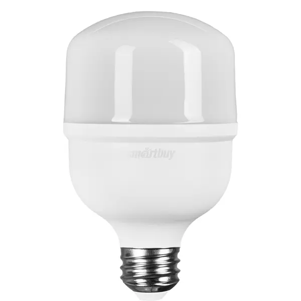 Лампа светодиодная SMARTBUY-HP-30W/4000/E27 E27 220-240 В 30 Вт цилиндр 2400 лм теплый белый цвет света фен polaris phd 2450ti 2400 вт белый