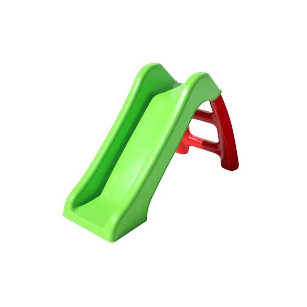 Горка детская пластик красный/зеленый до 30 кг лопатка детская радиан 75х21 5х6 см пластик