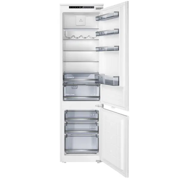 Холодильник двухкамерный Maunfeld MBF193SLFWGR 54X55X193 54x193.7x55 см 1 компрессор цвет белый холодильник don r 290 zf золотистый