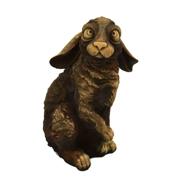 Садовая фигура Кролик Ничеси искусственный камень 37x24 см игрушка 19 см развивающая дерево счеты кролик kiddy
