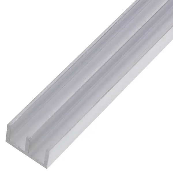 Профиль алюминиевый Ш-образный 266 1 м профиль алюминиевый т образный 30х20х1 5x2000 мм