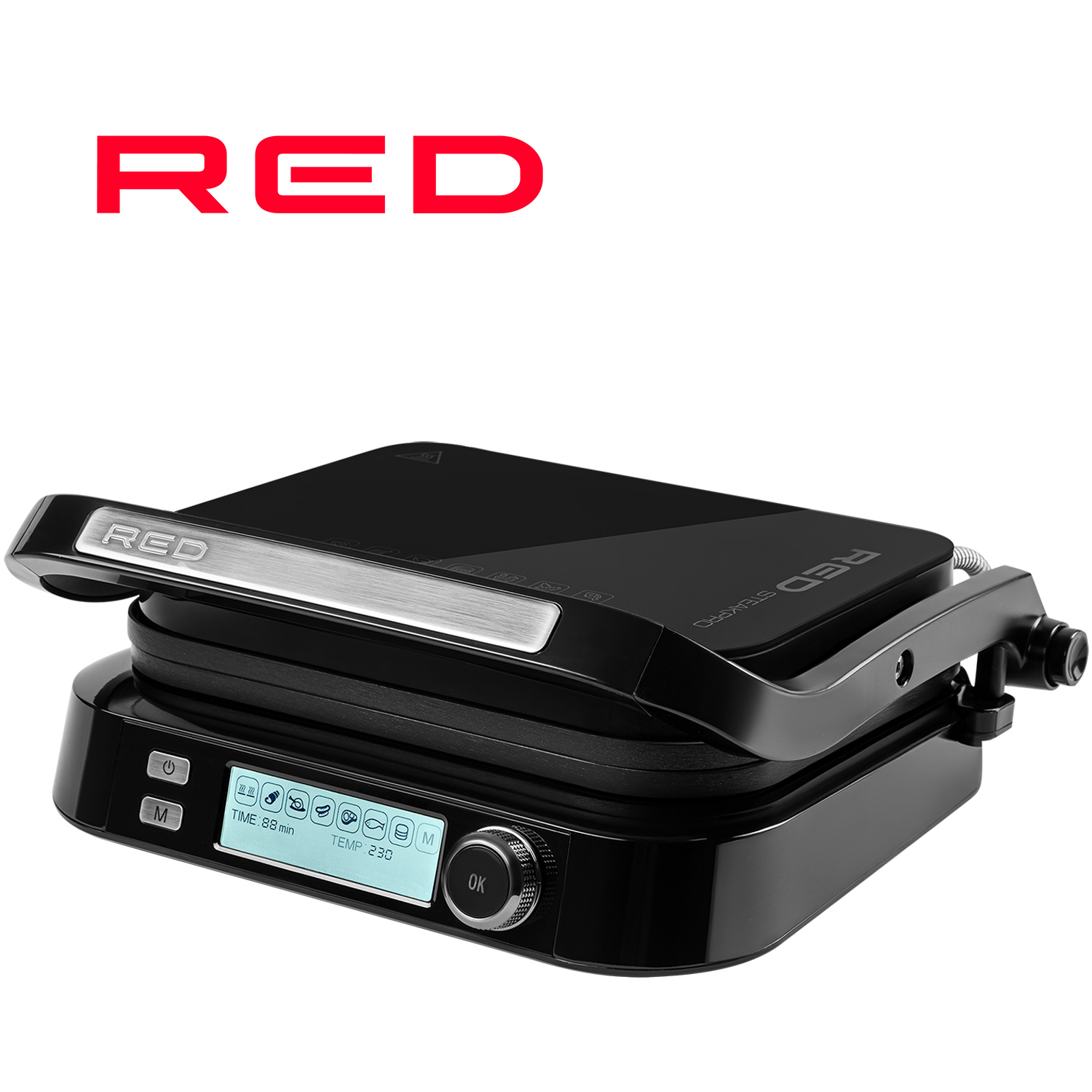 Гриль-духовка Red solution SteakPRO RGM-G850P 2100 Вт цвет черный ✳️ купить  по цене 13999 ₽/шт. в Архангельске с доставкой в интернет-магазине Леруа  Мерлен