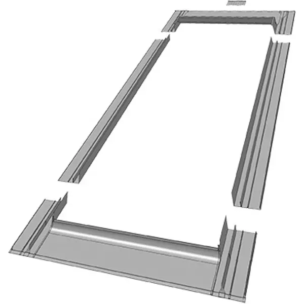 Оклад для окна Fakro ESV для FTP (CH) 66x118 см коричневый коробка складная на 9 капкейков с окном бордовая 25 х 25 х 10 см