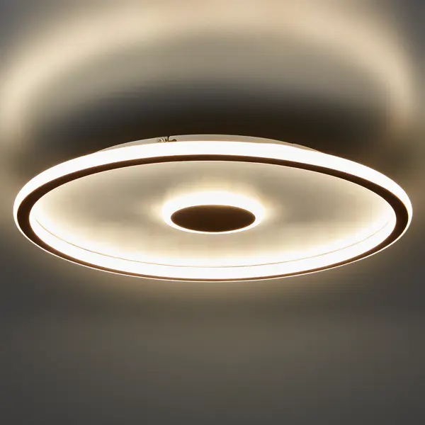 Настенно-потолочный светильник светодиодный Orbit FR5421CL-L80BR 80 Вт цвет коричневый утюг scarlett sc si30k47 белый коричневый