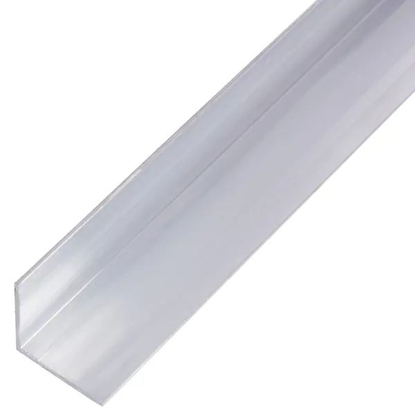 Профиль алюминиевый угловой 20х20х1x1000 мм l профиль с равными сторонами 20x20x1x2700 мм алюминий серый