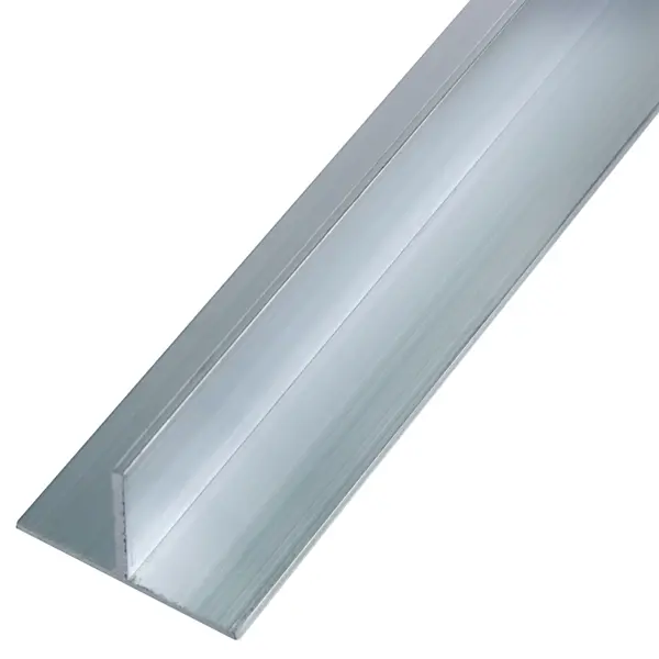 Профиль алюминиевый Т-образный 20х15х2x2000 мм профиль алюминиевый н образный 18х13х18х1 5x2000 мм