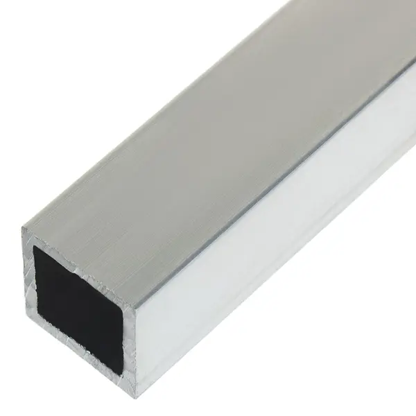 Профиль алюминиевый квадратный трубчатый 15х15х1.5x1000 мм профиль алюминиевый угловой квадратный серебро cab281