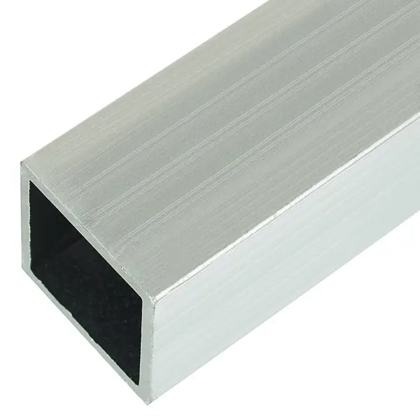 Профиль алюминиевый квадратный трубчатый 20х20х1.5x2000 мм профиль алюминиевый угловой квадратный серебро cab281