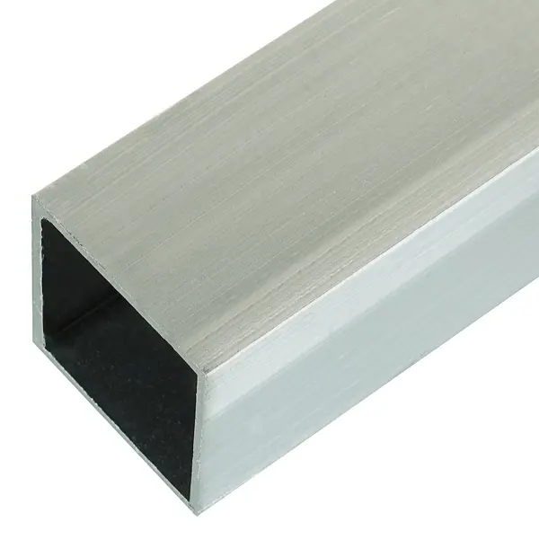 Профиль алюминиевый квадратный трубчатый 30х30х1.5x2000 мм профиль квадратный 10x10x1x1000 мм алюминий серый