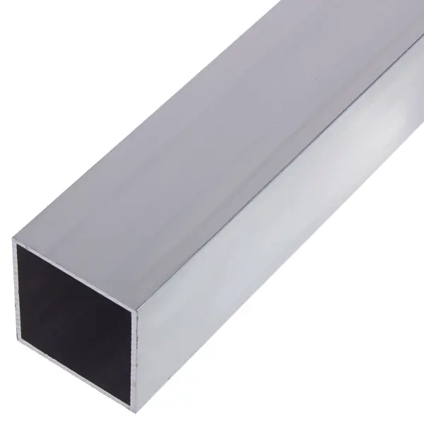 Профиль алюминиевый квадратный трубчатый 40х40х1.5x2000 мм профиль алюминиевый угловой квадратный серебро cab281