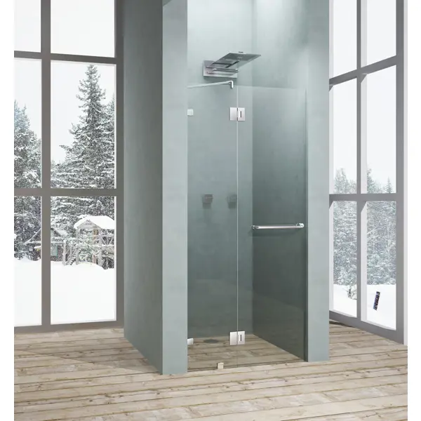 Дверь душевая распашная Март Классика 90 см стеллаж для ванной комнаты угловой март ferro 35x35x105 см белый