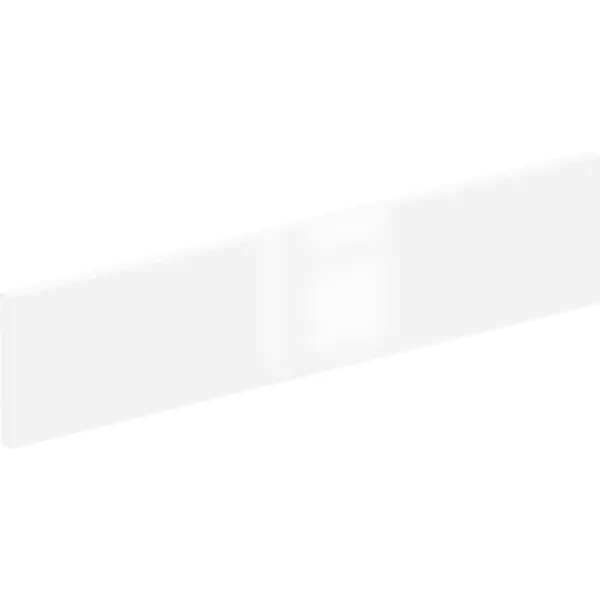 Фасад для кухонного ящика Аша 59.7x12.5 см Delinia ID ЛДСП цвет белый панель ящика bosch 11022551 938204