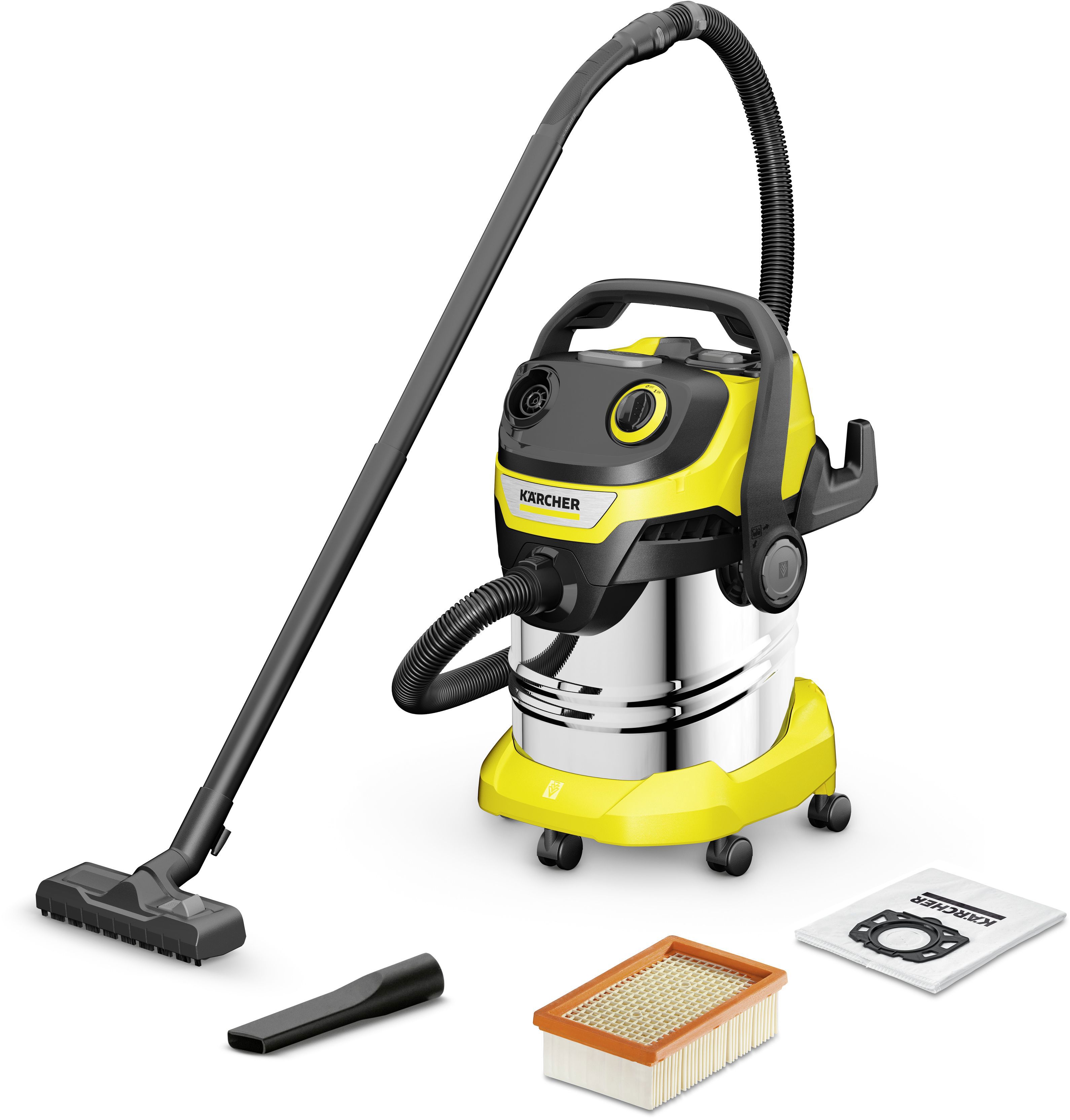 Пылесос строительный Karcher WD 5 S V-25/5/22, 1100 Вт, 25 л ✳️ купить по  цене 19120 ₽/шт. в Набережных Челнах с доставкой в интернет-магазине Леруа  Мерлен