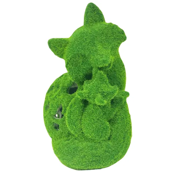 Фигура садовая Лиса полирезин 28.5x15 см мягкая игрушка брелок nici снежная лиса нордин 10 см