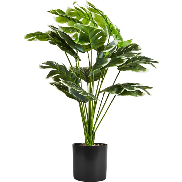 Искусственное растение Монстера 55 см дерево искусственное декоративное монстера в кашпо 75 см y4 3371