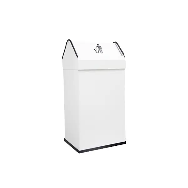 Контейнер для мусора Nofer 41 л цвет белый настольный контейнер для мусора