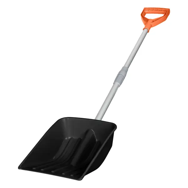 Лопата для уборки снега Saturn Max 111.5 см пластик с черенком лопата для автомобиля и кемпинга fiskars