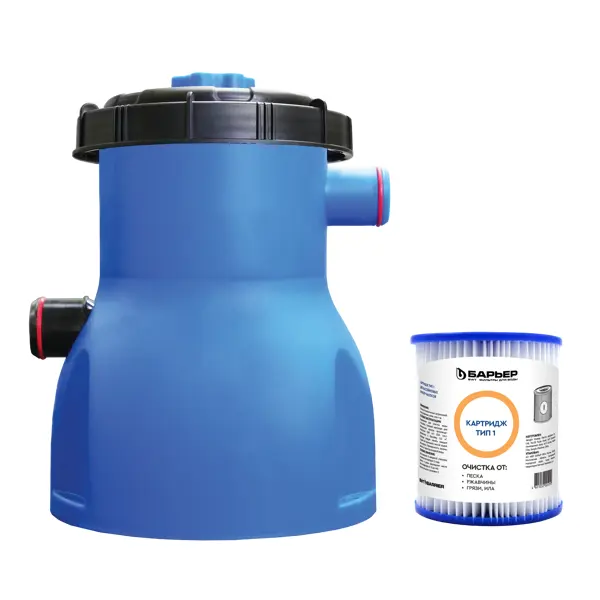 Фильтр-насос для бассейнов Барьер Wateria 20 Вт фильтр сменный для рпг 67 марки а1в1 2 шт