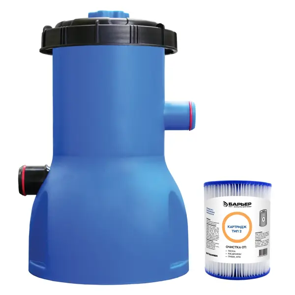 Фильтр-насос для бассейнов Барьер Wateria 35 Вт насос осушительный с емкостью для серых вод c11701