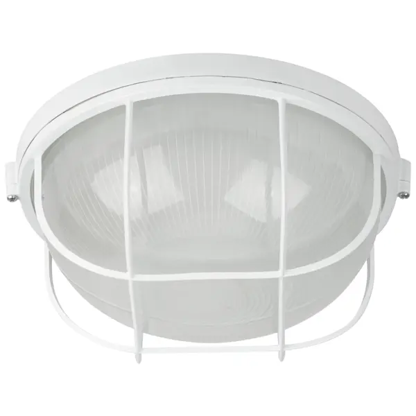 Светильник утилитарный настенно-потолочный влагозащищенный Эра НБП03-100-002 12 м² цвет белый