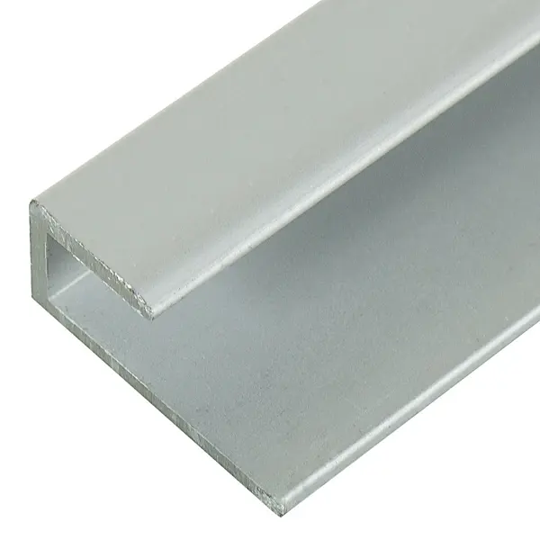 Профиль окантовочный Alberts 20x9x1.5х10x2000 мм, алюминий лист рифленый амг2 1 2x300x1200 мм алюминий
