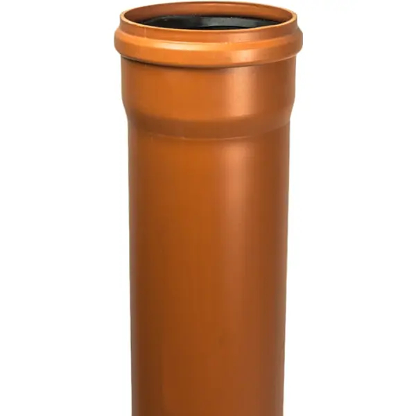 Труба канализационная наружная SN4 160x3000 мм канализационная ревизия контур