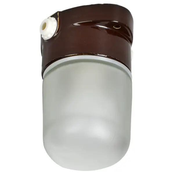 Светильник ЖКХ Generica 450-2 60 Вт IP54 цилиндр цвет коричневый, накладной светильник линейный светодиодный generica дсп 1102 554 мм 15 вт холодный белый свет