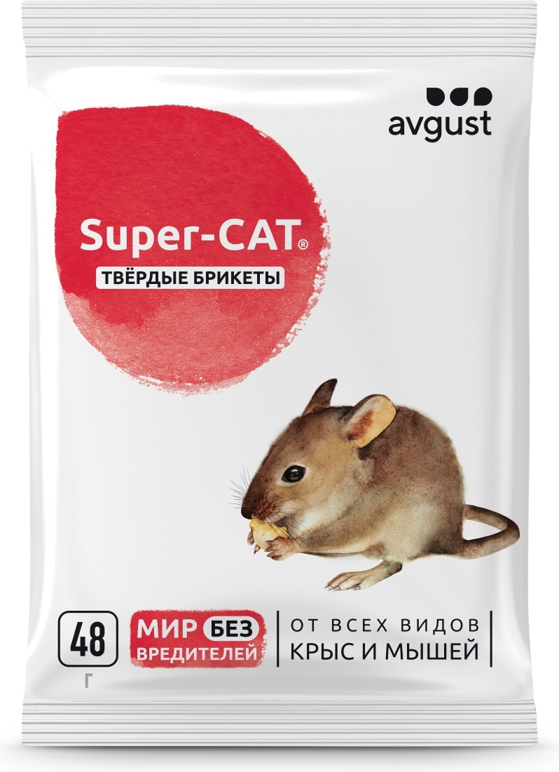 Средство для защиты от крыс и мышей «SuperCat» 4 шт ✳️ купить по цене 27  ₽/шт. в Иваново с доставкой в интернет-магазине Лемана ПРО (Леруа Мерлен)