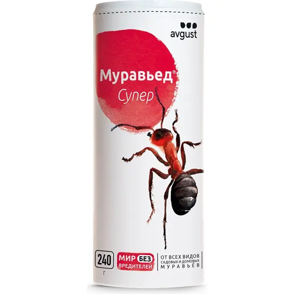 Средство для растений от садовых и домашних муравьев «Муравьед» 240 г инсектицид от муравьев порошок 500 мл экокиллер