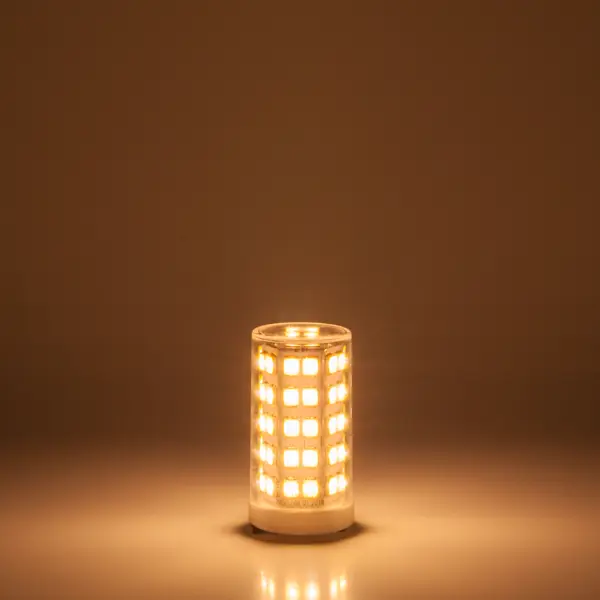 фото Лампа светодиодная g9 220 в 9 вт кукуруза 750 лм, тёплый белый свет elektrostandard