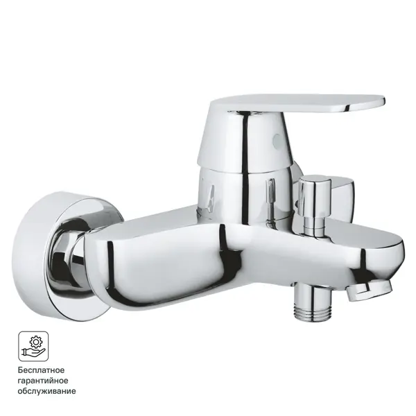 фото Смеситель для ванны grohe eurosmart cosmo 32831000 однорычажный цвет хром глянцевый