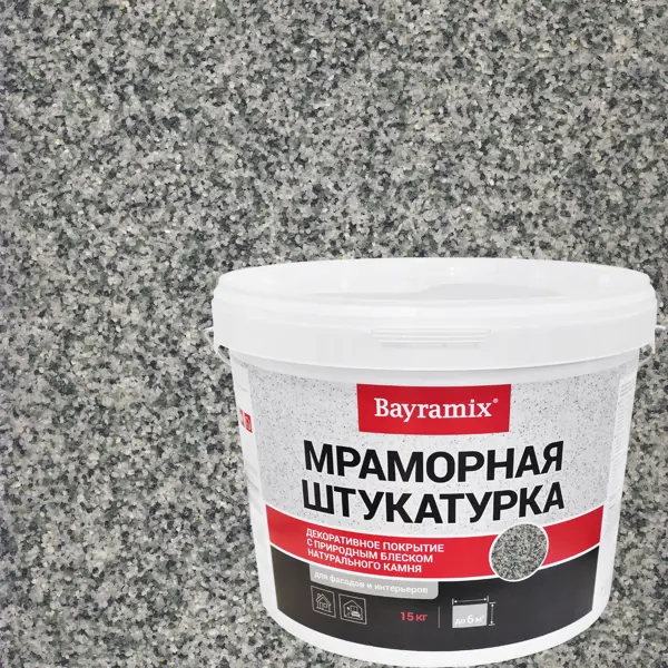 Штукатурка мраморная Bayramix Ever Green-K 15 кг