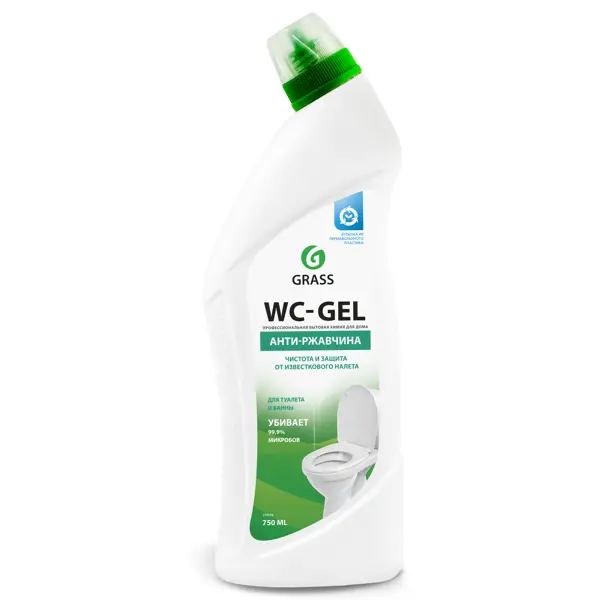 Средство для чистки сантехники Grass WC-gel 0.75 л