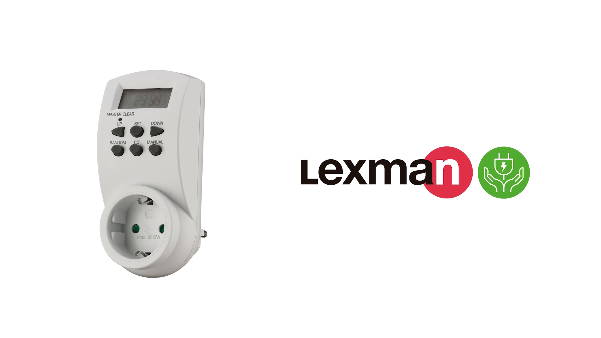 Таймер электронный Lexman 3600 Вт IP20