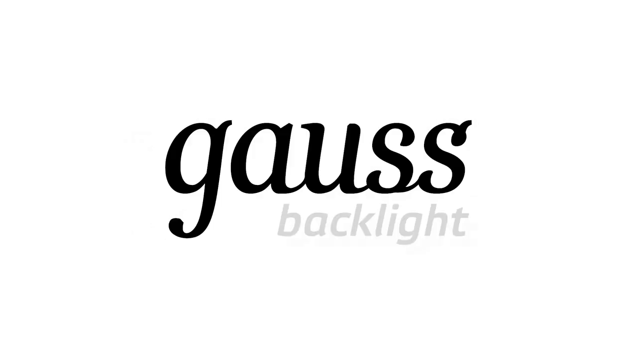 Светильник встраиваемый Gauss Backlight BL116 круглый 6 и 3 Вт свет тёплый  белый