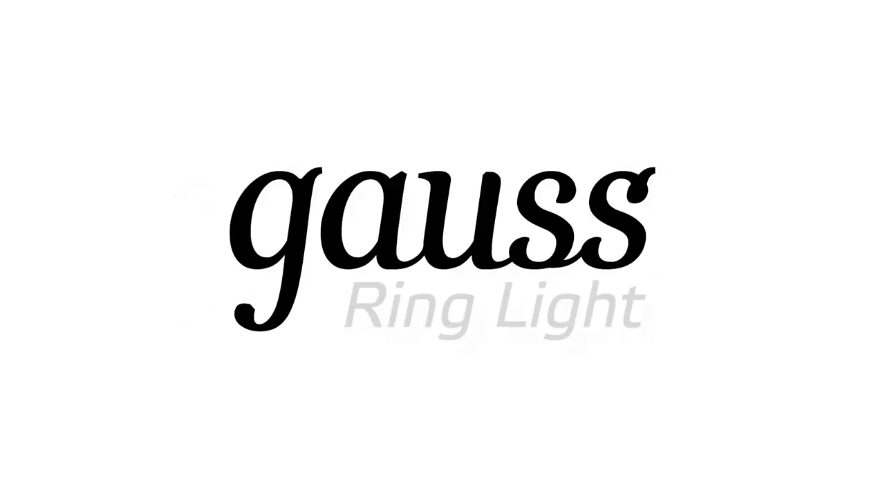 Светильник кольцевой светодиодный Gauss Ring Light Ø30 см с пультом  управления